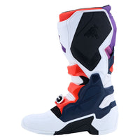 Alpinestars 2027 Tech 7 MX Boots Purple White Blue Red