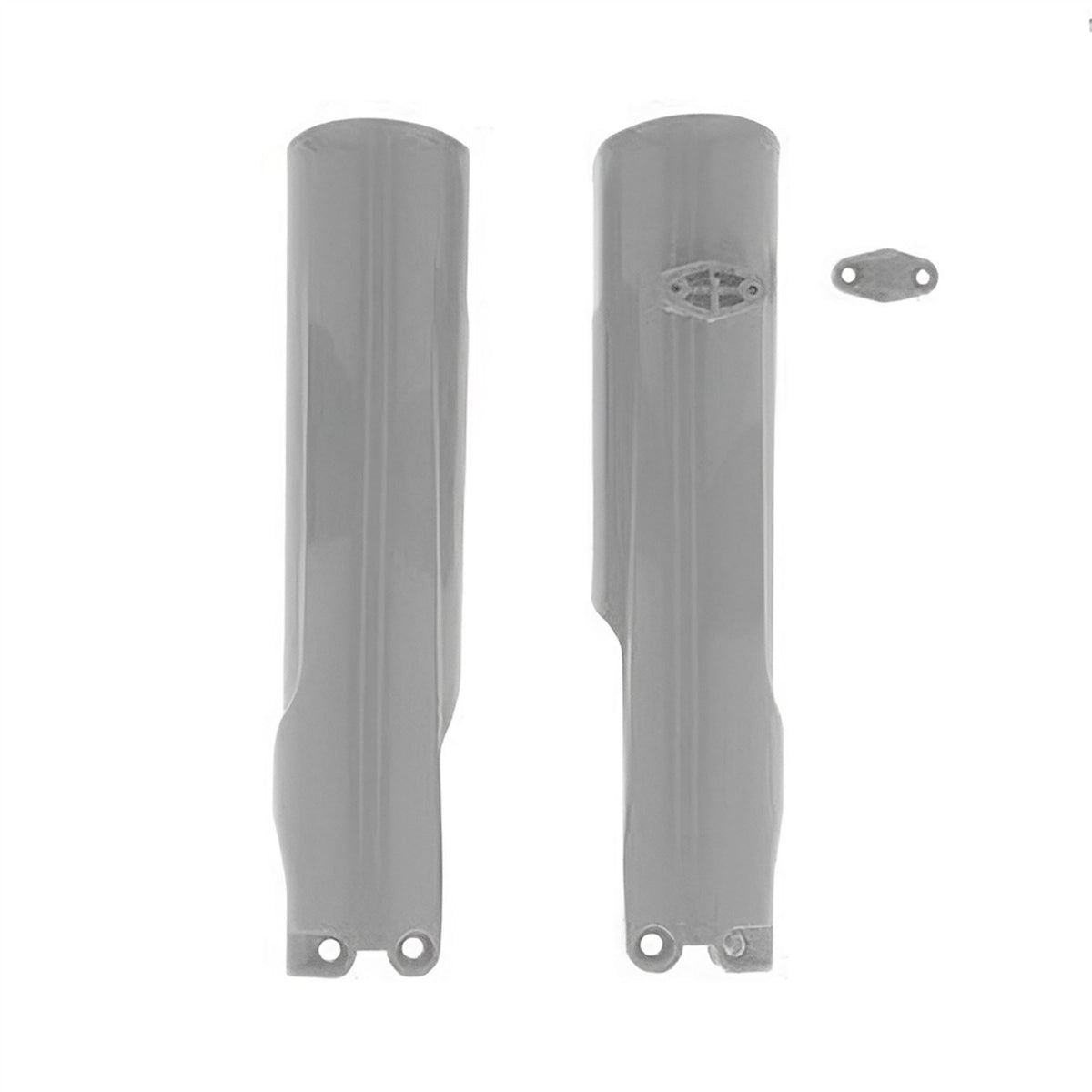 Acerbis Lower Fork Covers Grey For KTM XW-F 500 2024-2025