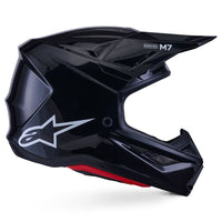 Alpinestars 2026  Motocross Helmet Black Glossy