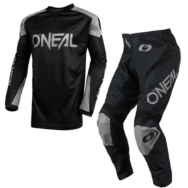 O'Neal 2024 Motocross Combo Kit Matrix Ridewear Black Grey