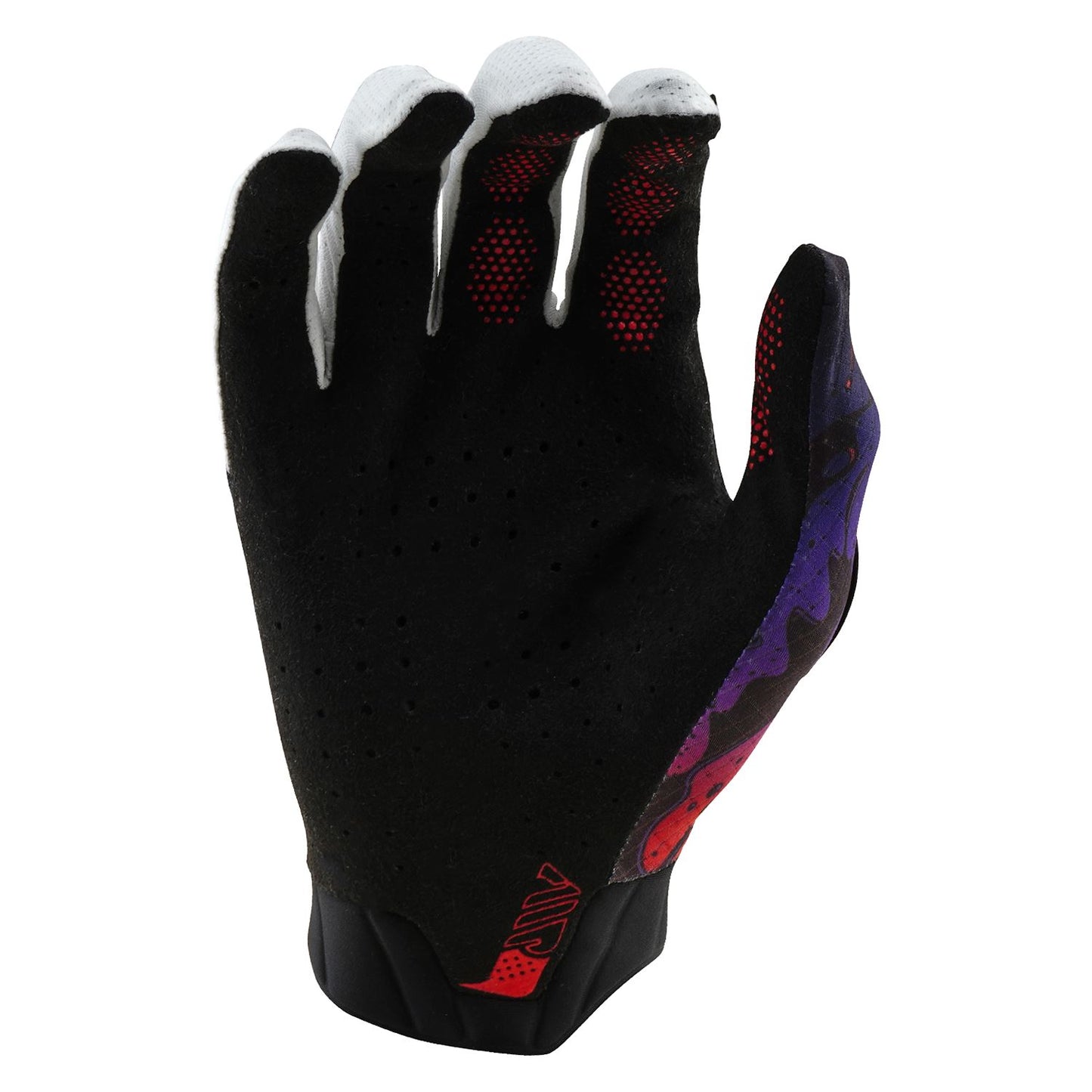 Troy Lee Designs Spring 2025 MX Gloves AIR Youth Drip Black Purple