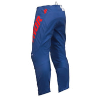Thor 2025 Youth Sector Checker Navy Red Motocross Pants