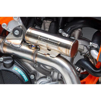 Yoshimura RS-12 Full Exhaust System Stainless Steel Carbon Cap For Motocross Enduro Motorcycles
