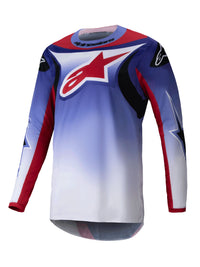 Alpinestars 2025 Fluid Wurx Motocross Combo Kit Purple Bright Red