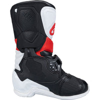 Alpinestars 2026 Tech 3S Kids Motocross Boots White Black Bright Red