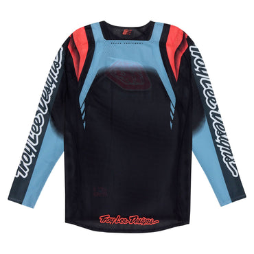 Troy Lee Designs Spring 2025 MX Jersey SE PRO AIR Swarm Jersey Black Smoke