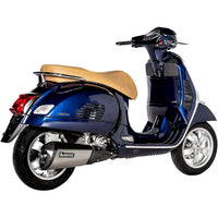 Akrapovic Stainless Steel Line Slip On Silencer For Vespa GTS 300 HPE ABS Super Tech 2021-2024