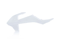 Acerbis Radiator Rad Scoops White 2 For KTM SX 65 2016-2023