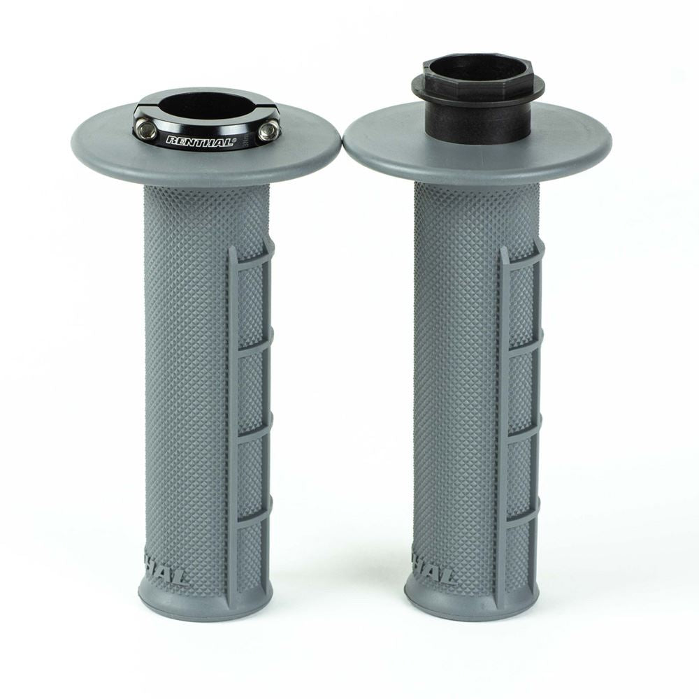 Renthal Lock-On Grips MX-R Works Half Waffle Ultra Tacky For KTM EXC-F 350 2022-2025
