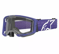 Alpinestars 2025 Goggles Vision 8 Corp Purple Clear