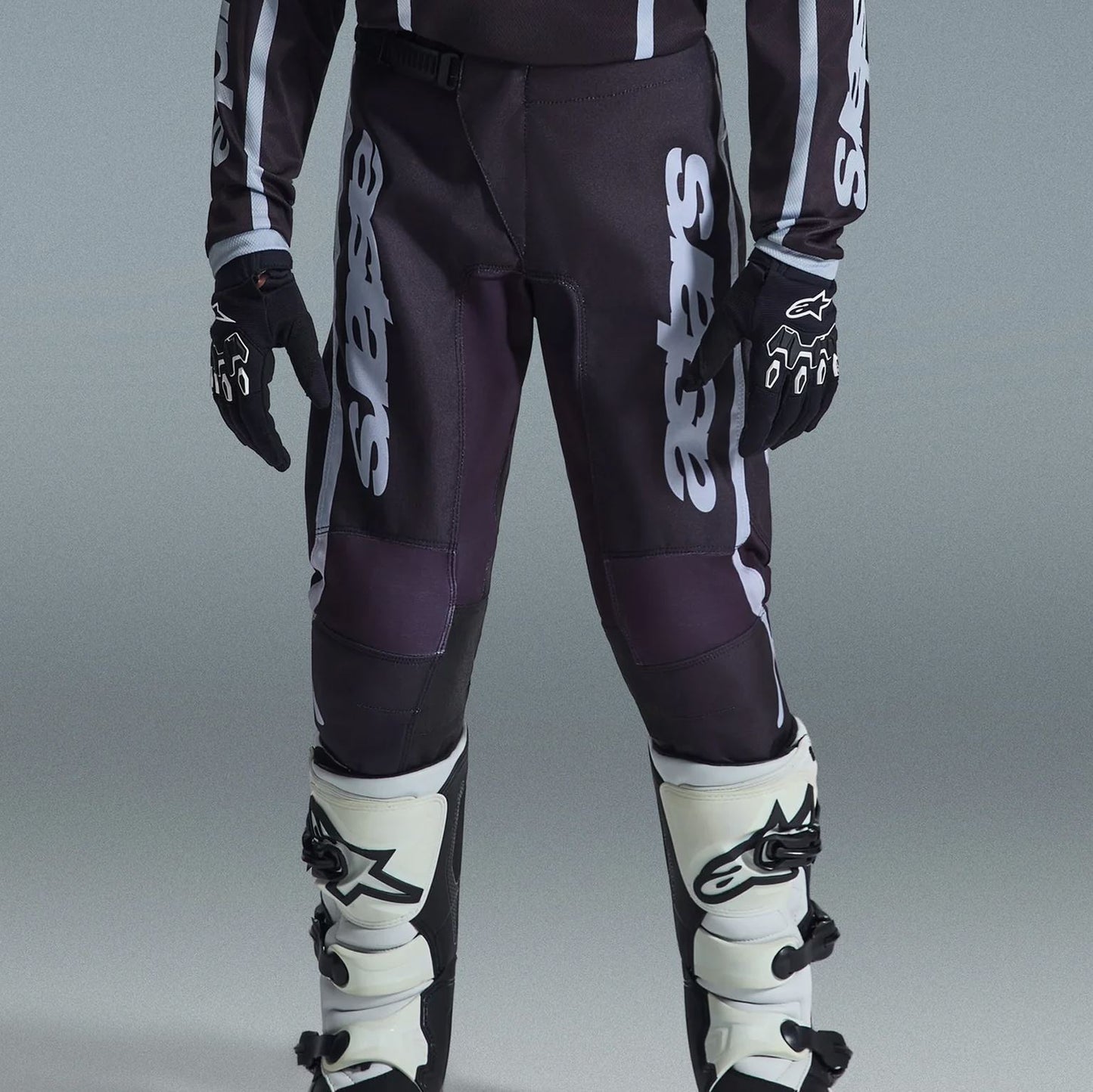 Alpinestars 2026 Youth Fluid Apex Motocross Pants Black Grey