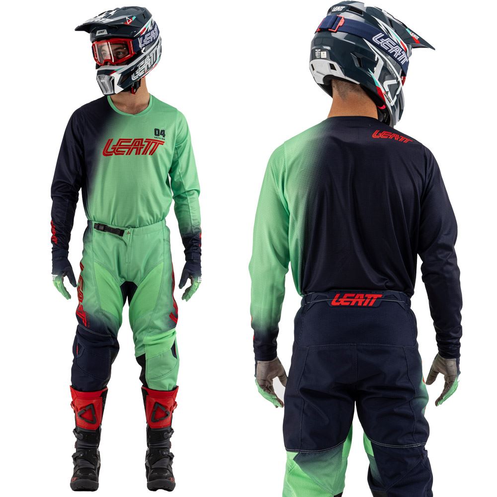 Leatt 2025 Motocross Combo Ride Kit 3.5 Matcha