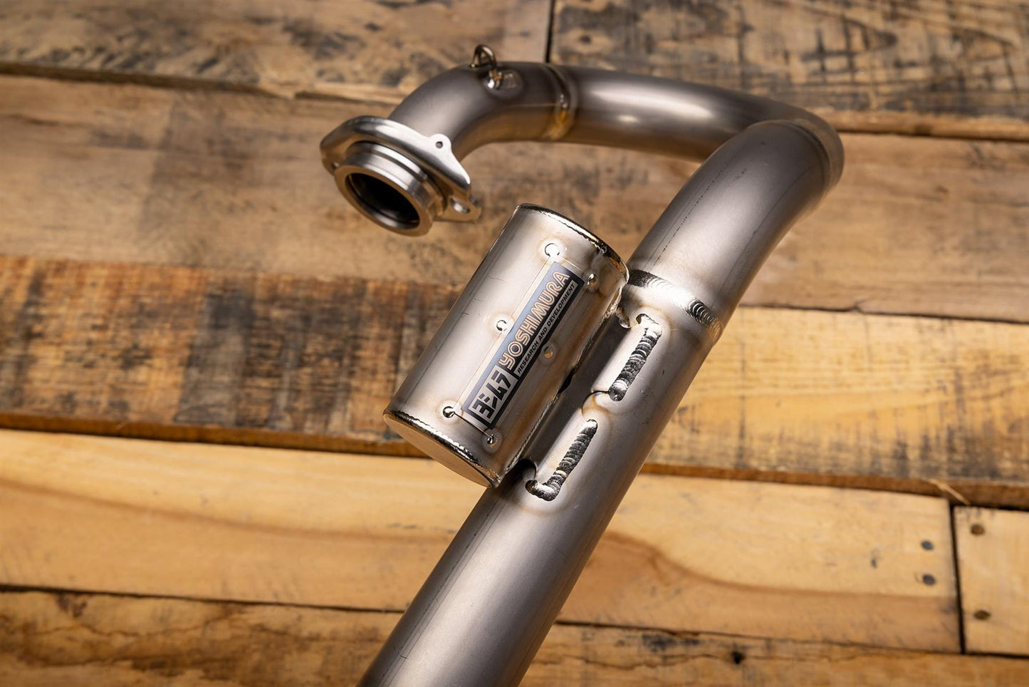 Yoshimura RS-12 Full Exhaust System Titanium Carbon Cap For Motocross Enduro Motorcycles