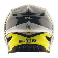 Troy Lee 2026 Motocross Helmet GP PRO Crossover Grey Flo Yellow