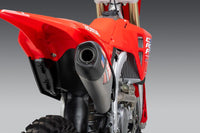 Yoshimura RS-12 Full Exhaust System Titanium Carbon Cap For Motocross Enduro Motorcycles
