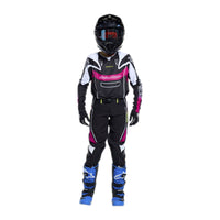 Troy Lee Designs Spring 2026 Youth SE PRO Salvo MX Combo Kit Black White