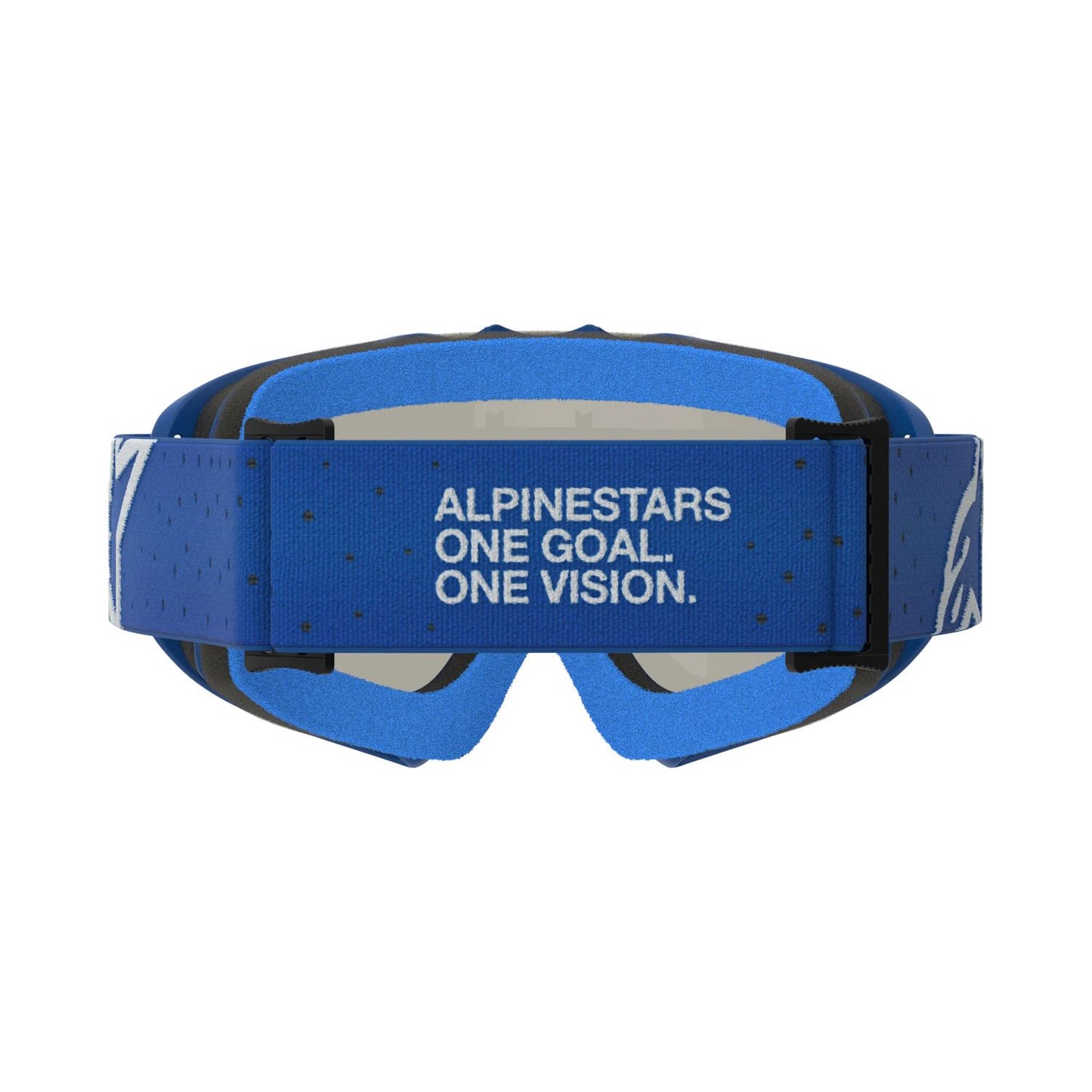 Alpinestars 2027 Youth Vision Vesta MX Goggles Blithe Blue White Mirror Blue