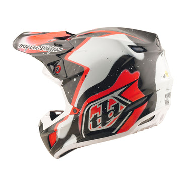 Troy Lee 2026 Motocross Helmet SE5 Carbon Membrane Black Red