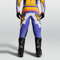 Alpinestars 2027 Fluid Drag MX Pants Light Lilac Blue Iris Gold