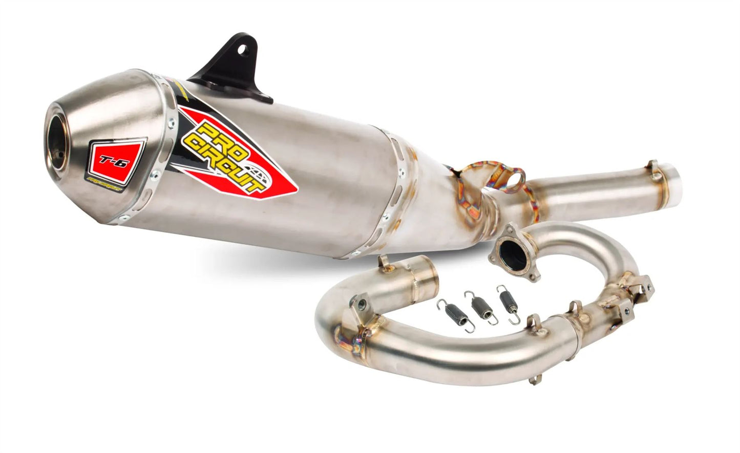 Pro Circuit T-6 BC Stainless/Titanium Exhaust System For Yamaha YZ 450 F 2026