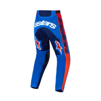 Alpinestars 2027 Racer Hunt MX Pants Strong Blue Deep Blue Fire Red