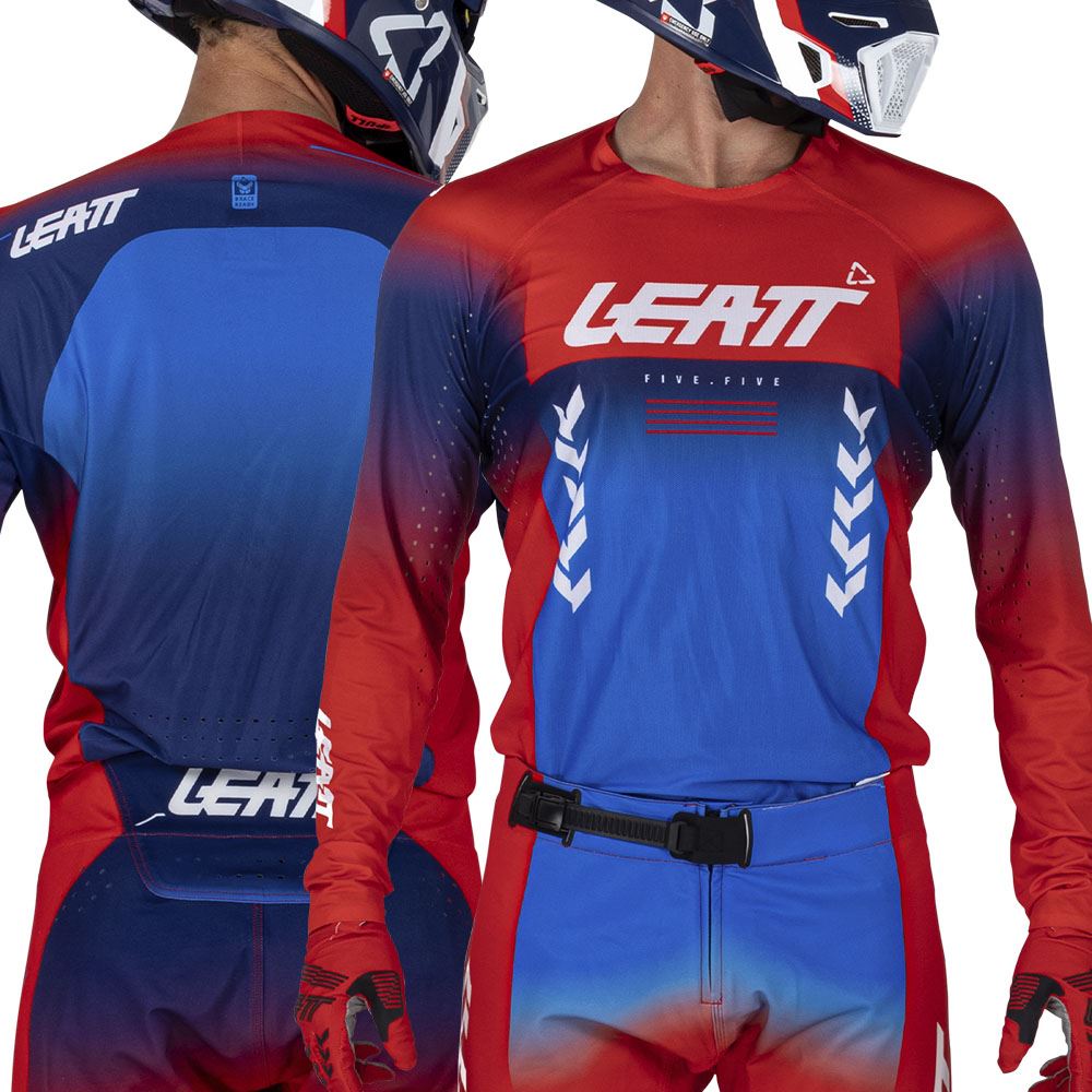 Leatt 2026 Motocross Combo Kit 5.5 Ultraweld Royal