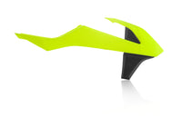 Acerbis Radiator Rad Scoops Yellow Flou Black 0021745.443