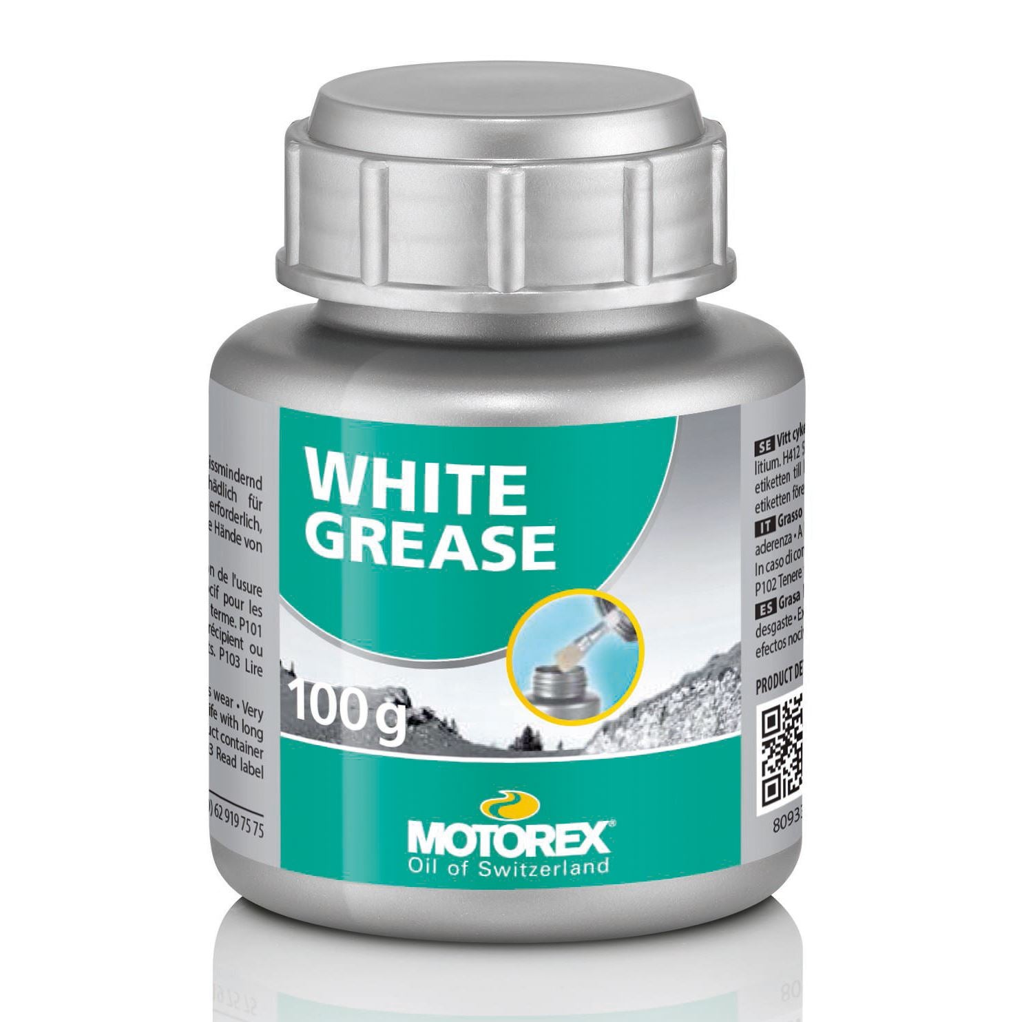 Motorex 628 White Grease Lithium Brush Pot 100g