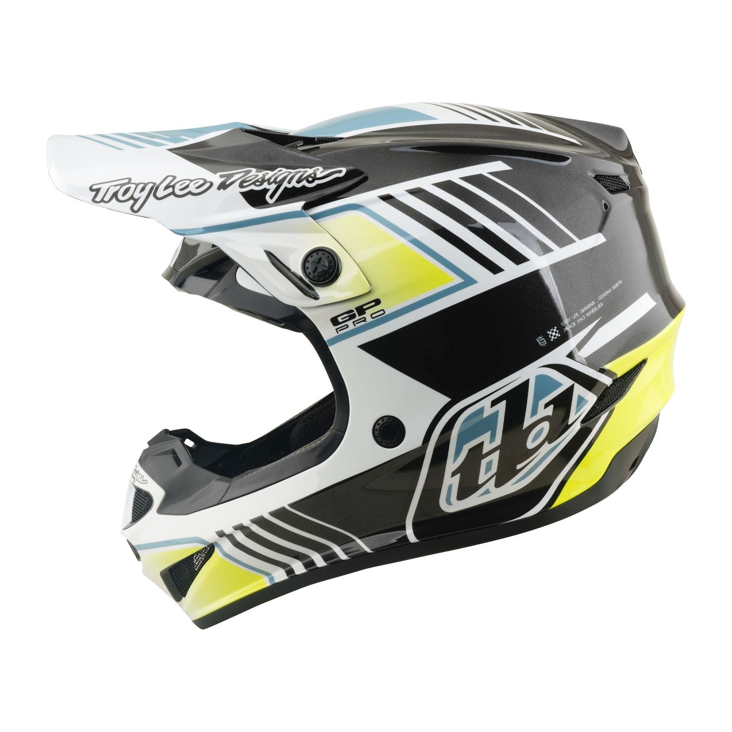 Troy Lee Designs Spring 2026 MX Youth GP PRO Segment Helmets Grey