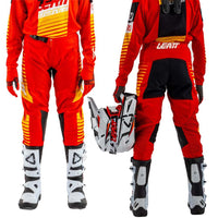Leatt 2025 Motocross Combo Ride Kit 3.5 Youth Red
