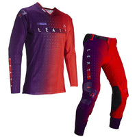 Leatt 2024 Combo Kit Pants & Jersey Moto 5.5 Ultraweld Sun Down