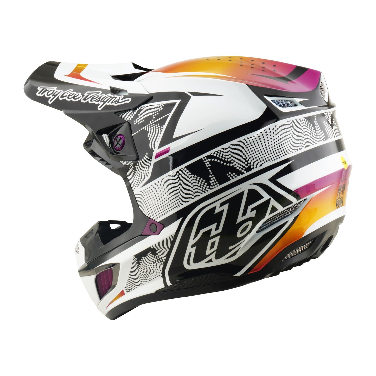 Troy Lee Designs Spring 2026 MX SE5 Composite Lined Up Helmets Black