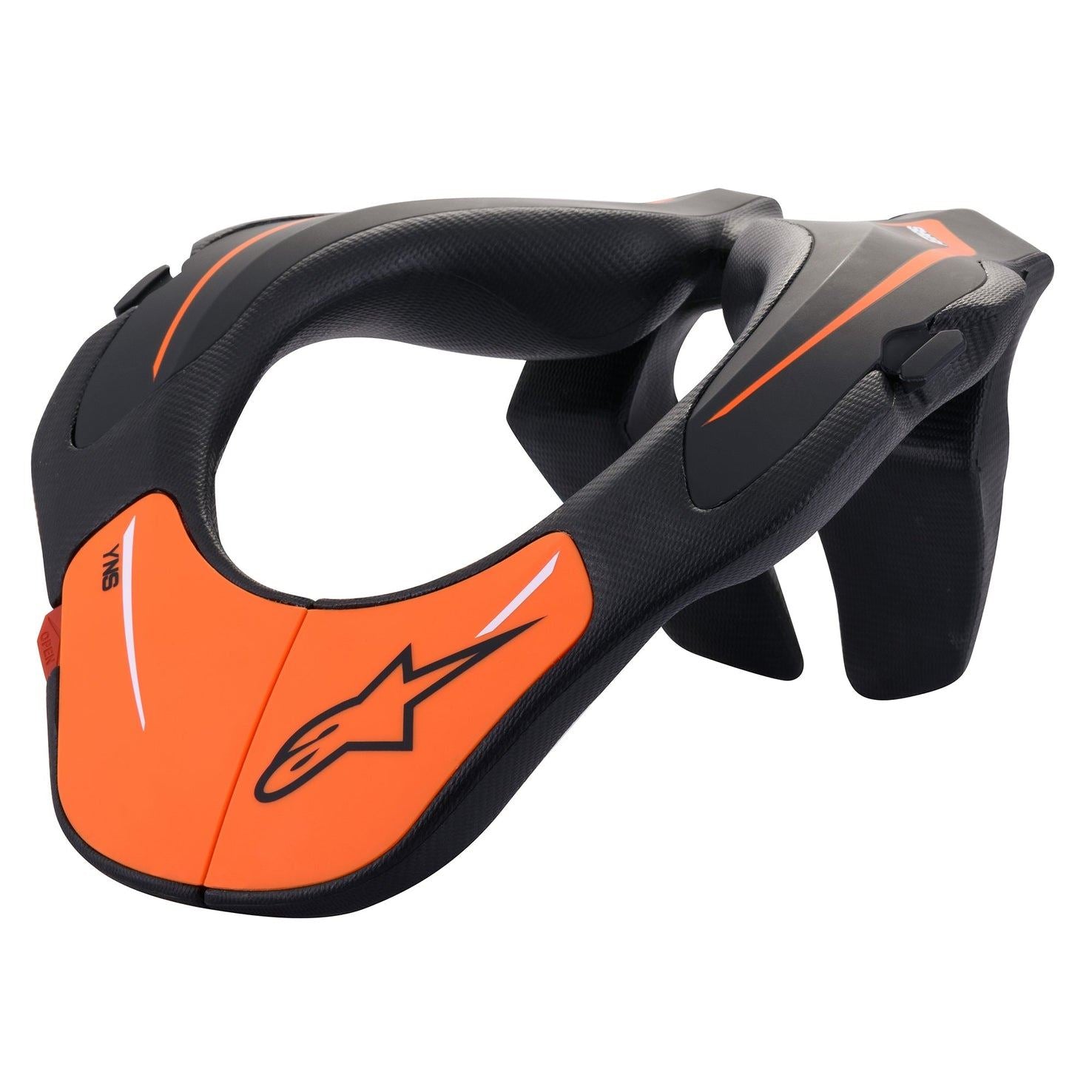 Alpinestars 2024 Youth Neck Support Black Orange Youth