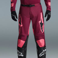 Alpinestars 2026 Racer Riway Motocross Pants Dark Red Coral