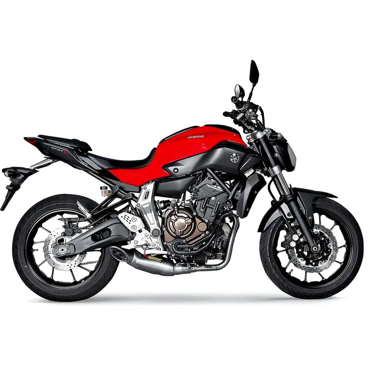 Akrapovic Titanium Racing Line Full Exhaust System For Yamaha MT-07 ABS 2014-2016