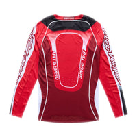 Troy Lee Designs Spring 2026 Youth SE PRO Salvo MX Jersey Red White