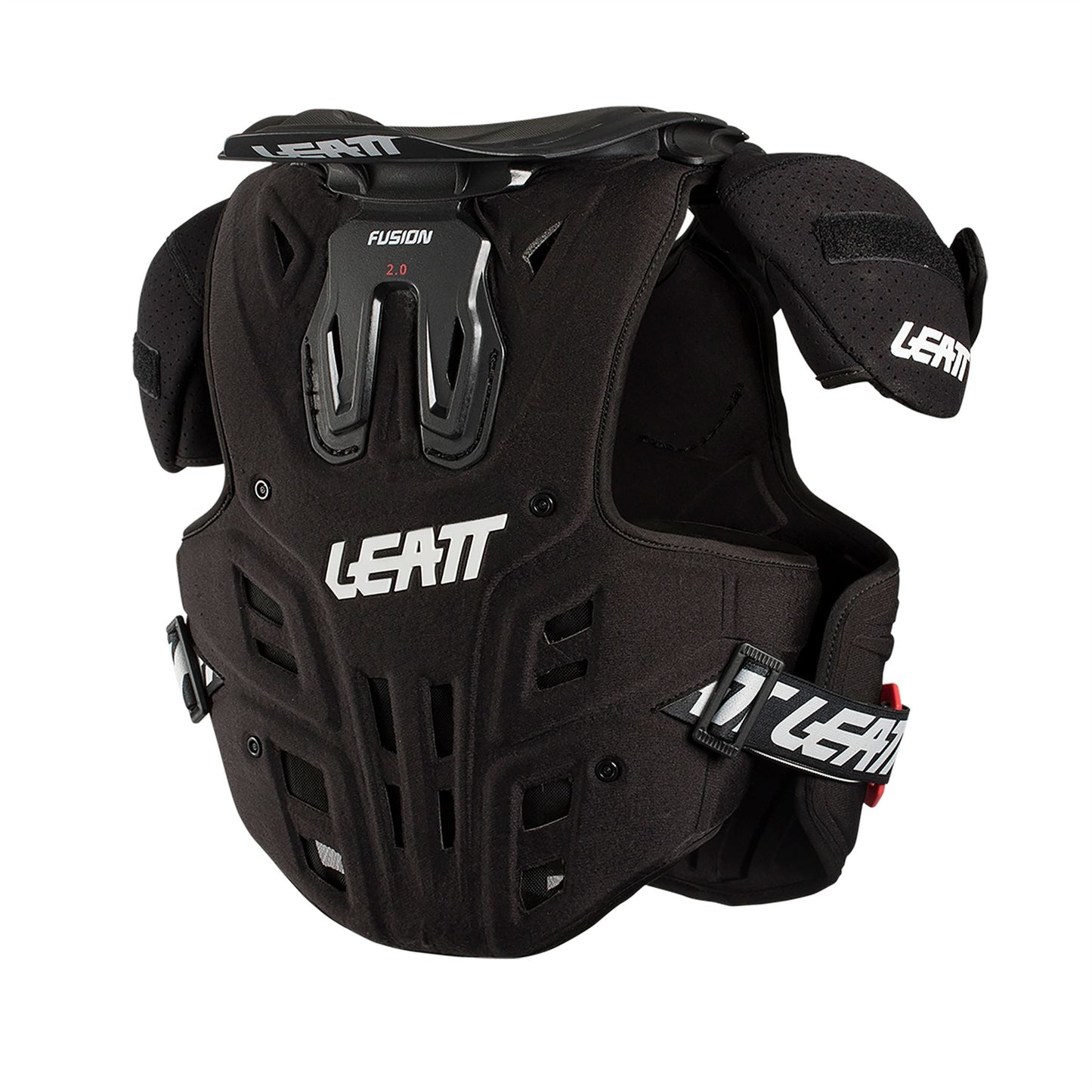Leatt 2024 Fusion 2.0 Youth Neck Vest Brace Black