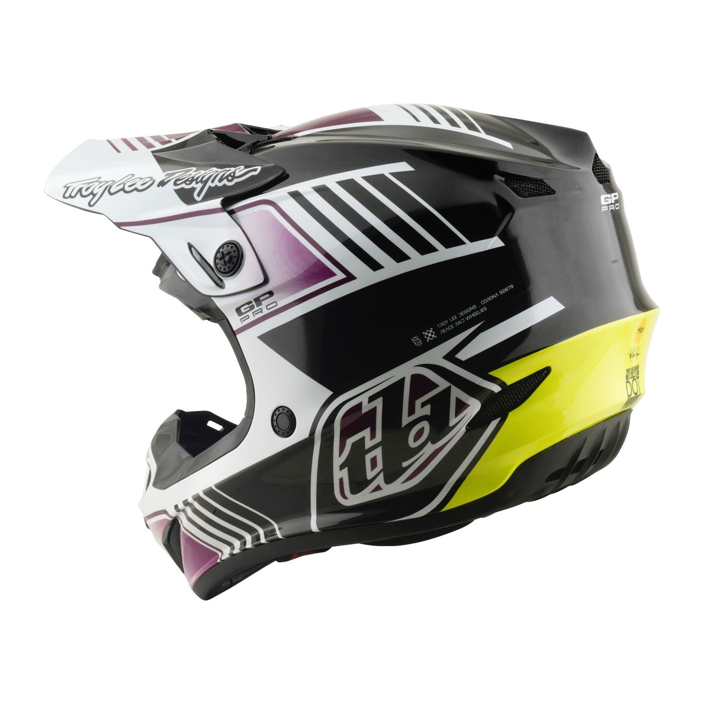 Troy Lee Designs Spring 2026 MX GP PRO Segment Helmets Black