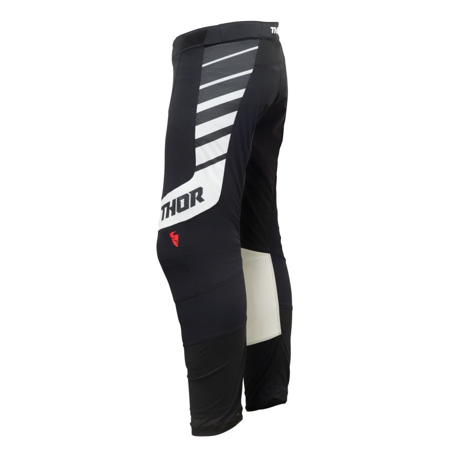 Thor Prime Analog Black White Motocross Combo Kit CLEARANCE