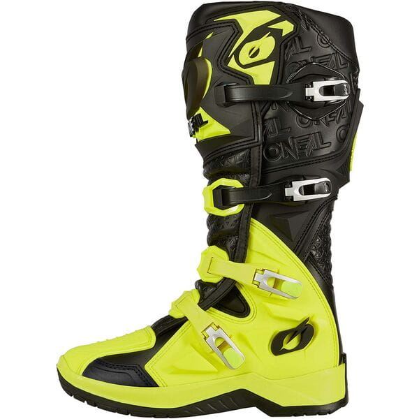 O'Neal 2025 Motocross Boots RMX Pro Neon Yellow Black