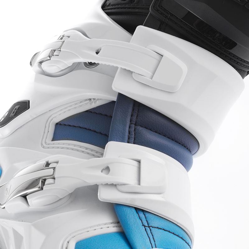 Gaerne 2025 MX Boots SG12 Black White Coral Blue