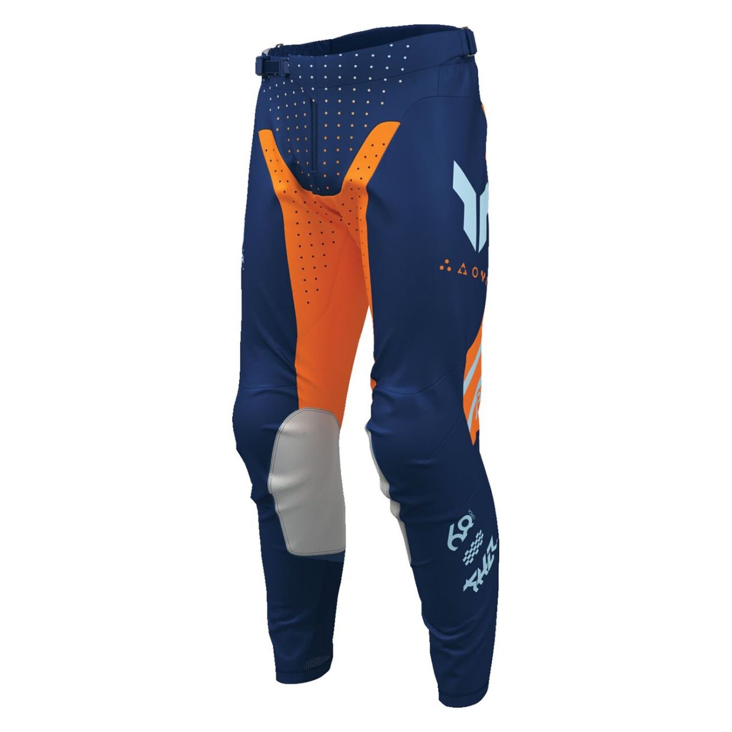 Thor 2026 Launchmode Futura Navy Orange MX Pants