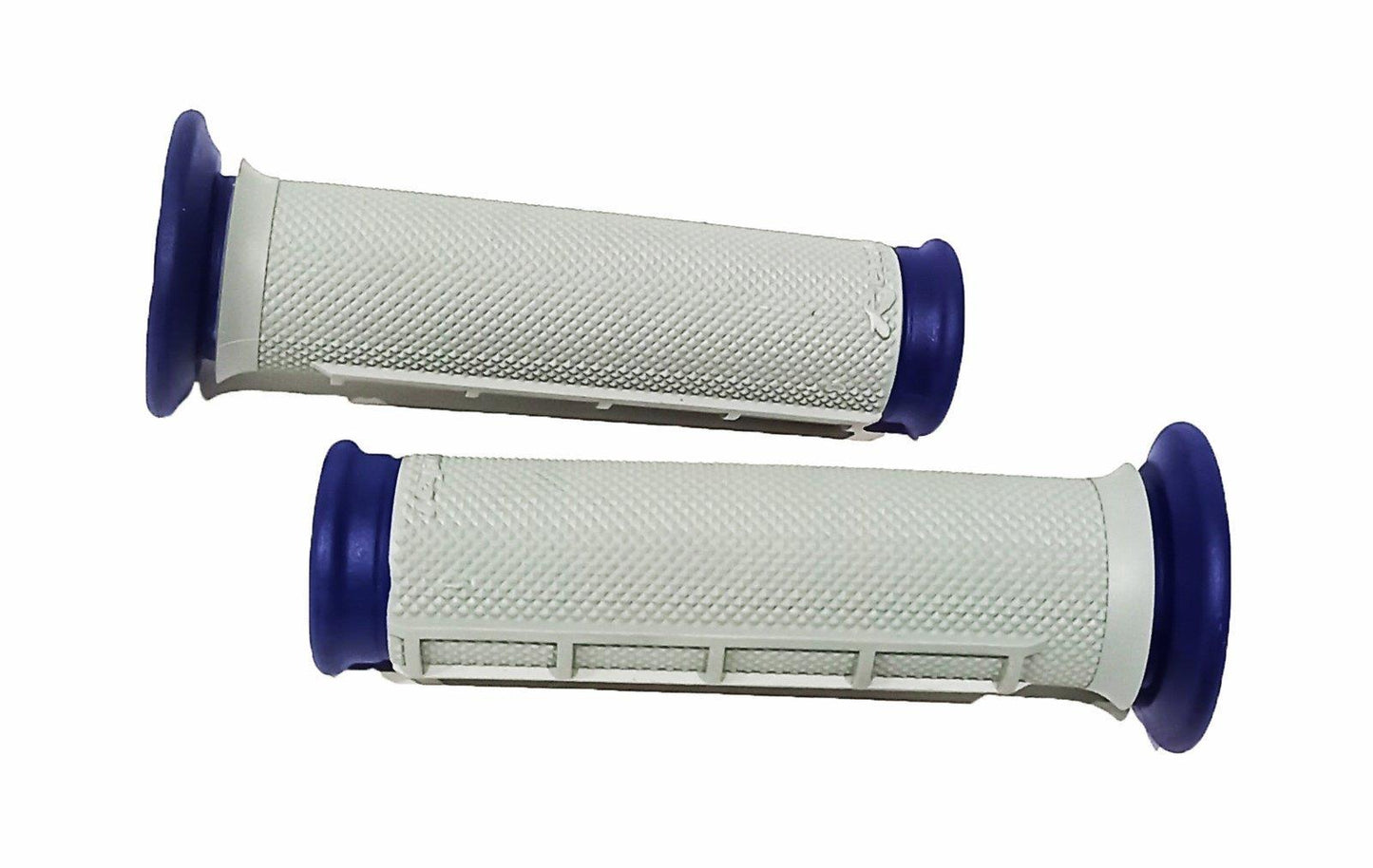 Renthal Dual Compound Half Waffle Blue Quad ATV Grips