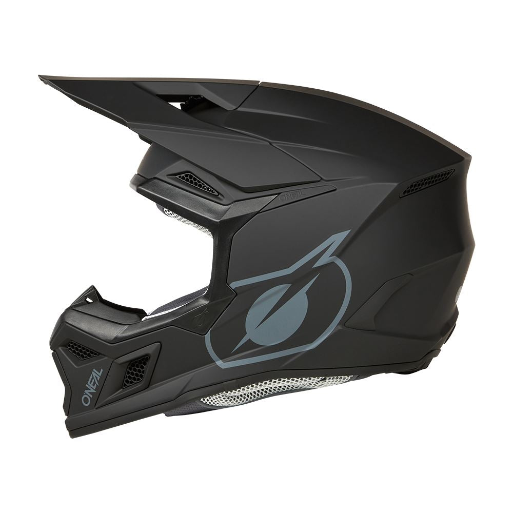 O'Neal 2025 Motocross Helmet 3SRS Youth Solid Black