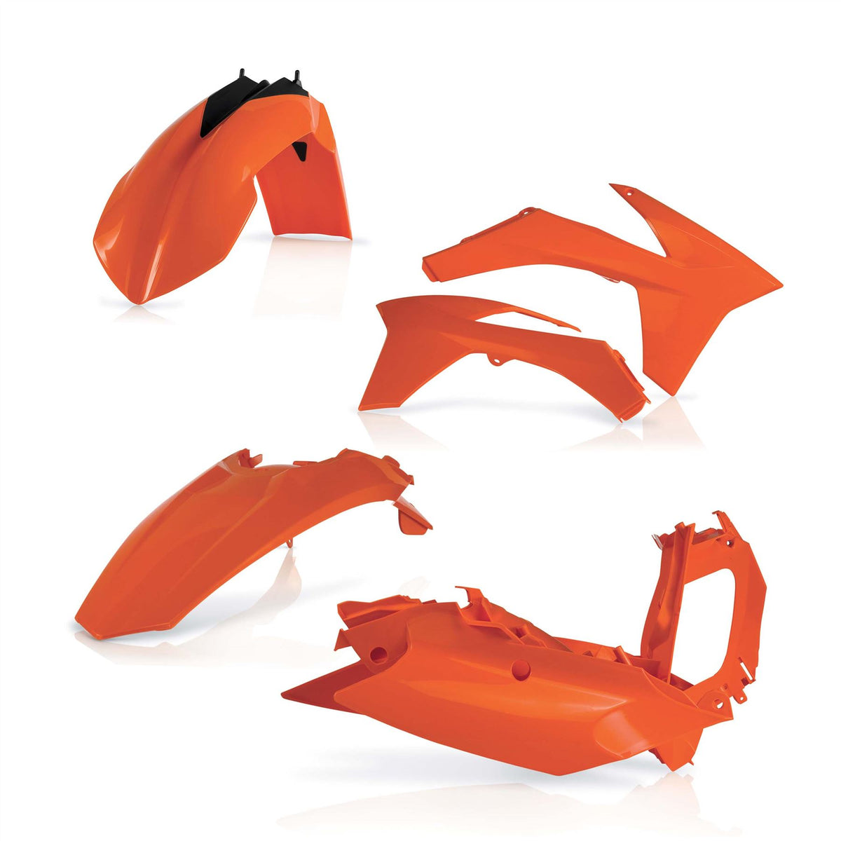 Acerbis Plastic Kit Orange For KTM SX-F 450 2011-2012