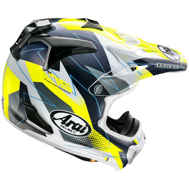 Arai MX-V Motocross Helmet Resolute Flo Yellow