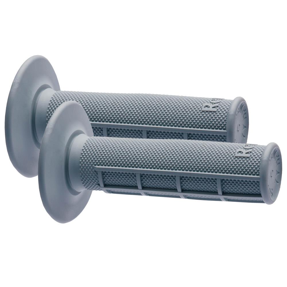 Renthal Soft Grey Grips Diamond Waffle Motocross Enduro