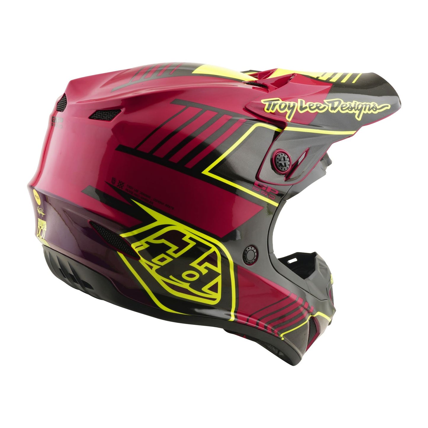 Troy Lee Designs Spring 2026 MX Youth GP PRO Segment Helmets Fushia
