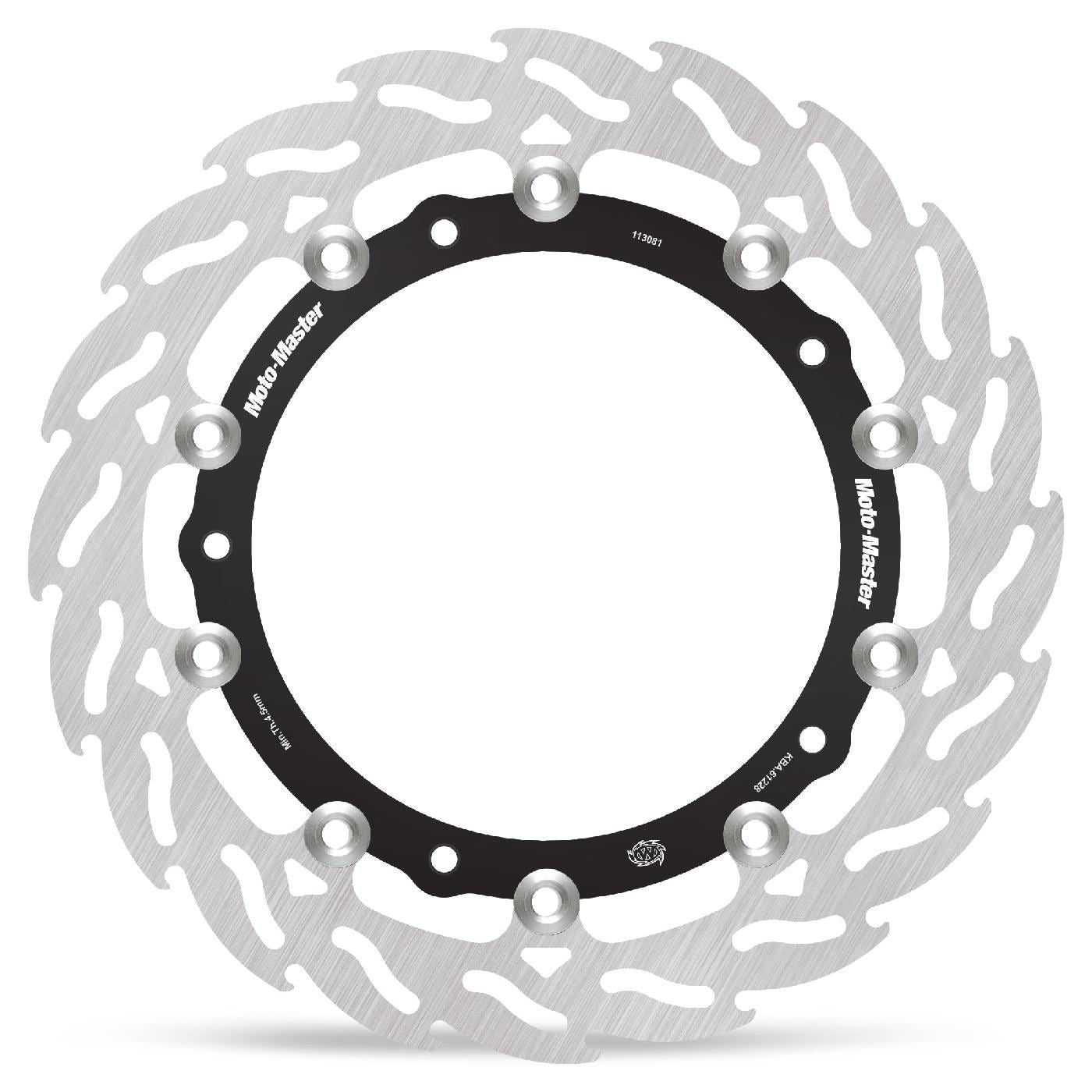 Moto-Master Front Right Floating Flame Series 320 mm For BMW R 900 RT (K26) (standard solution rivet pack) 2007-2009