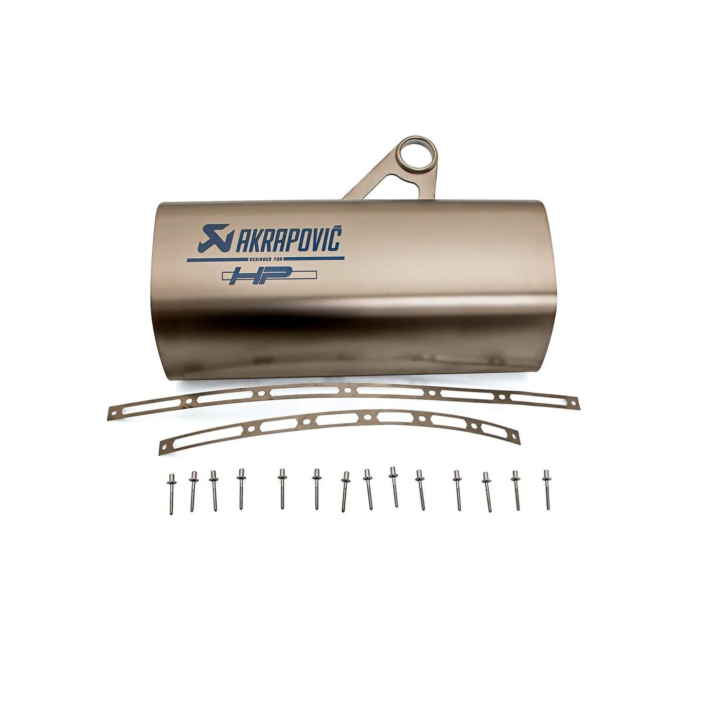 Akrapovic Titanium Silencer Sleeve Kit For BMW R 1200 GS ABS Adventure Triple Black 2013-2017